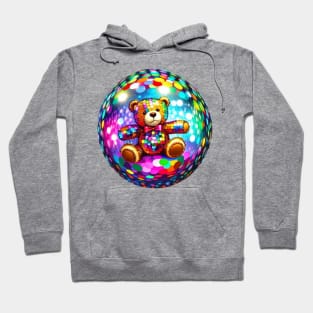 Disco Ball Bear Hoodie